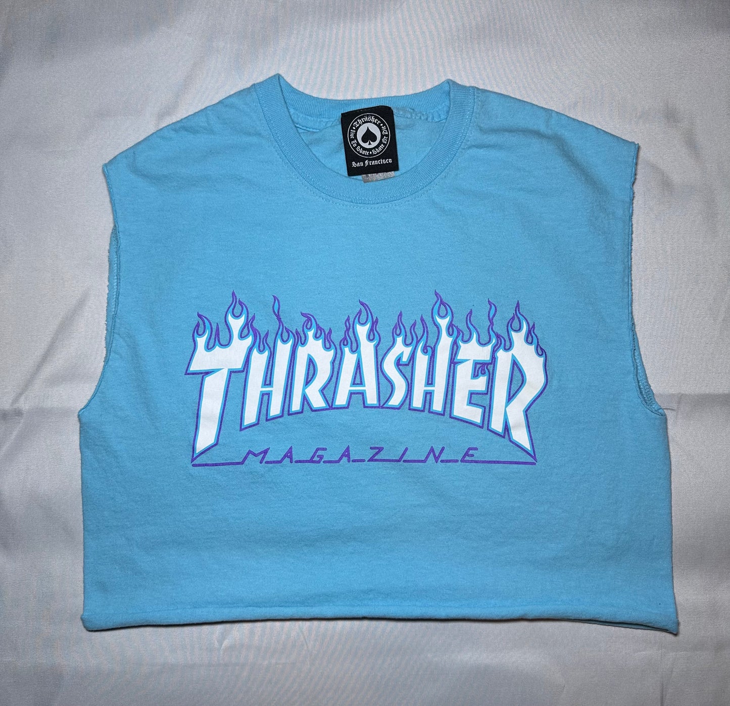 Thrasher Flame Crop T