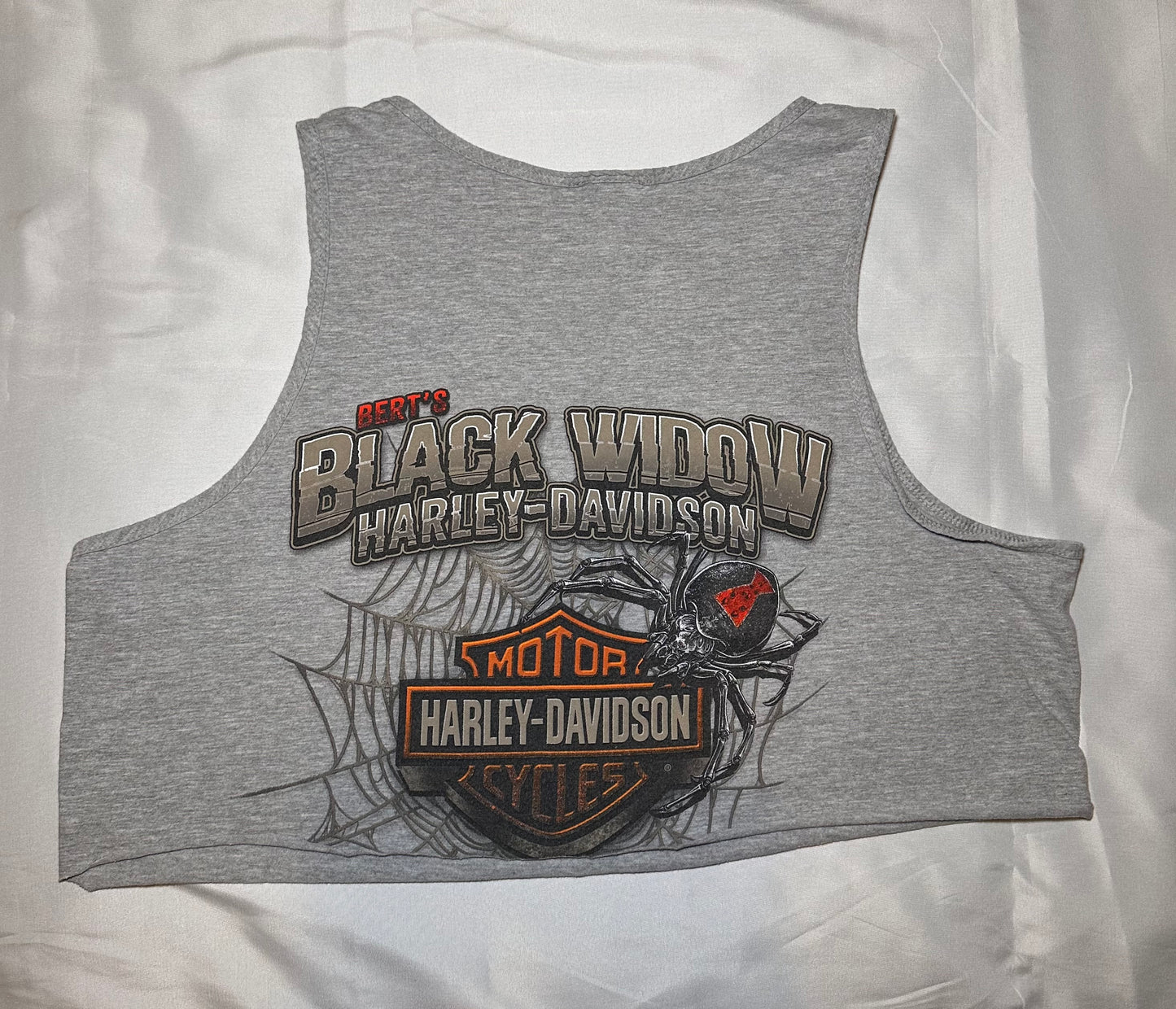 Black Widow Crop Tank