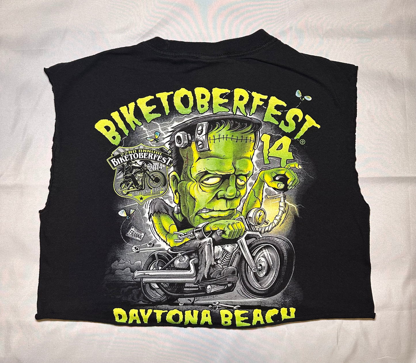 Frankenstein Biketoberfest Crop T