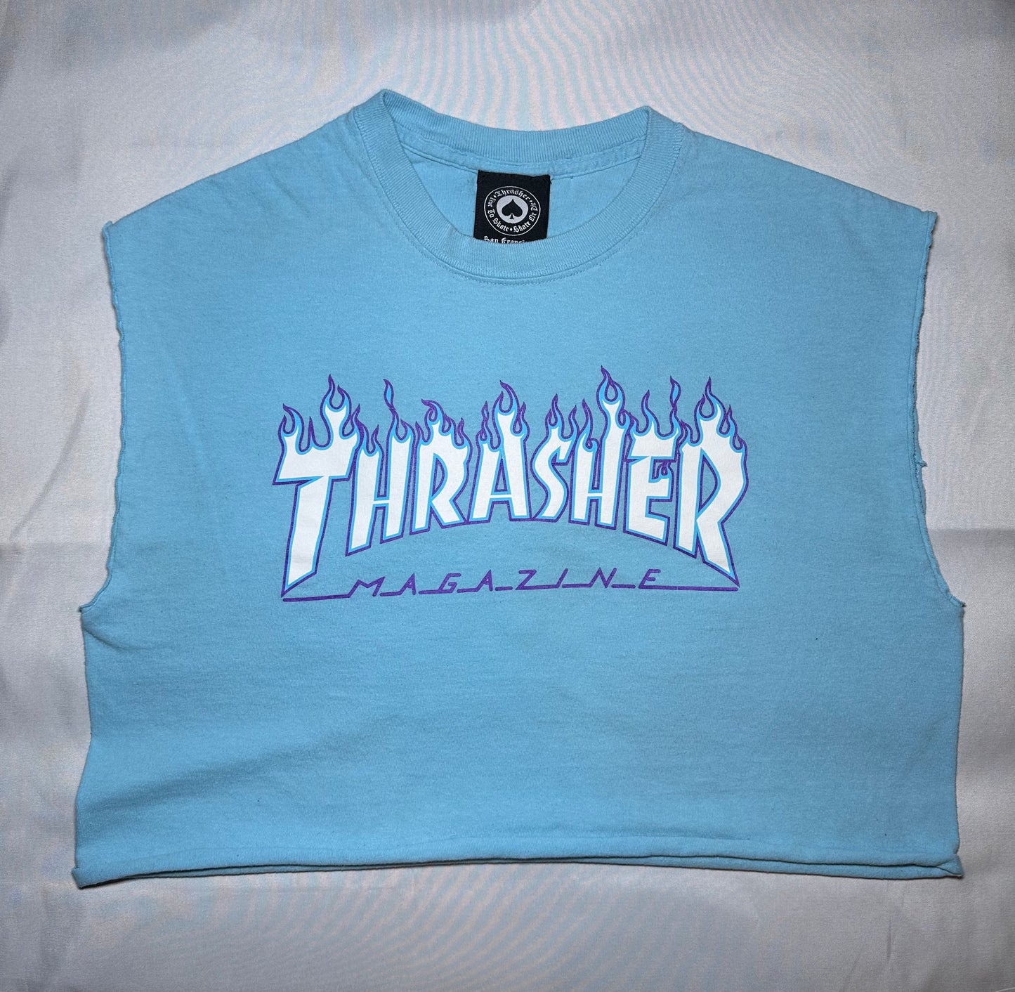 Thrasher Flame Crop T