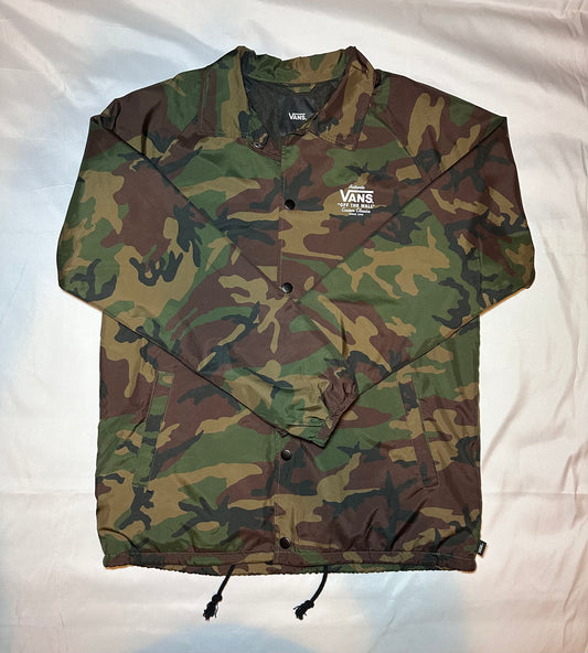 Van’s Camo Windbreaker *READ DESCRIPTION*