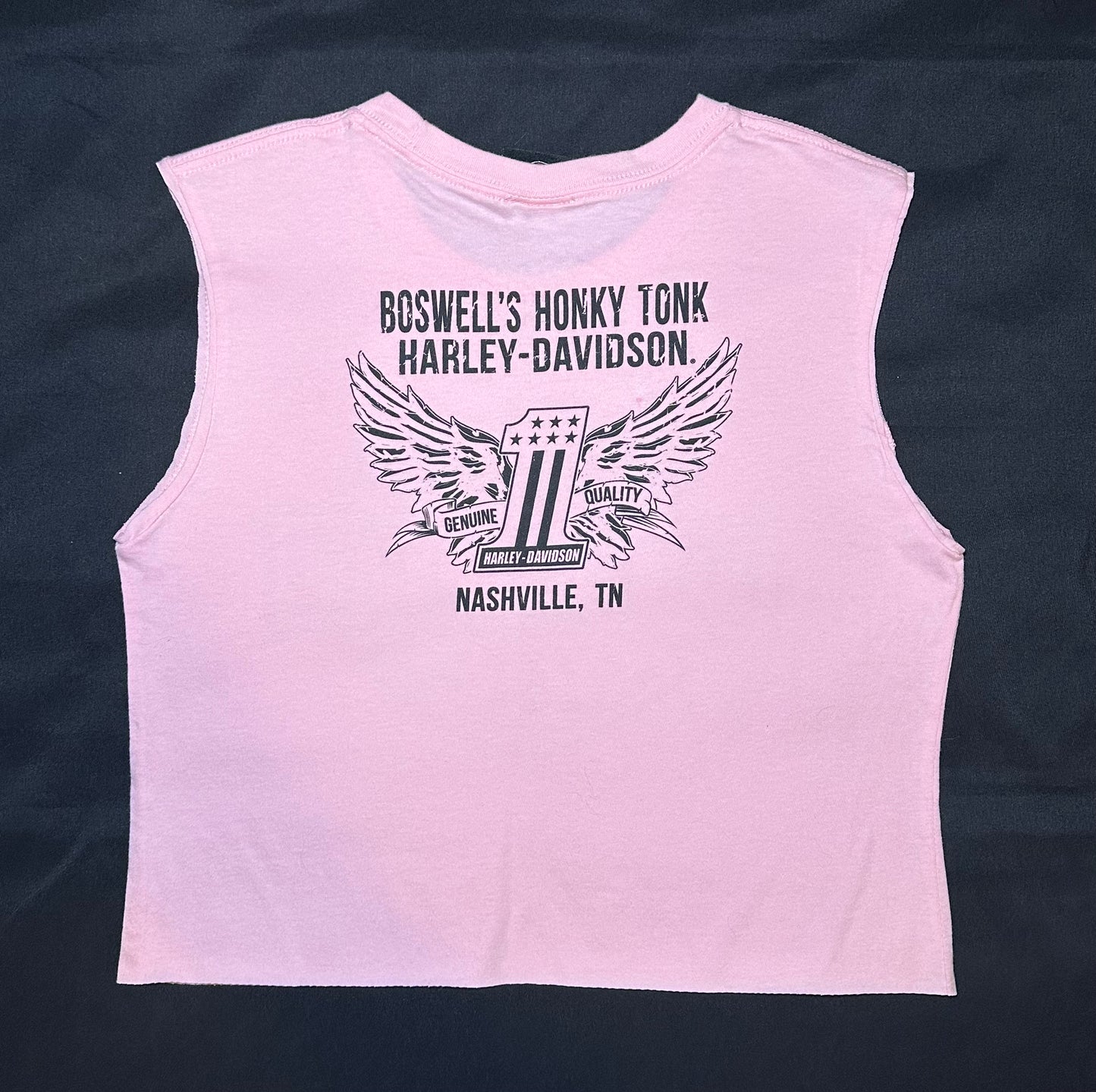 Pink Boswell’s HD Crop T (READ DESCRIPTION)