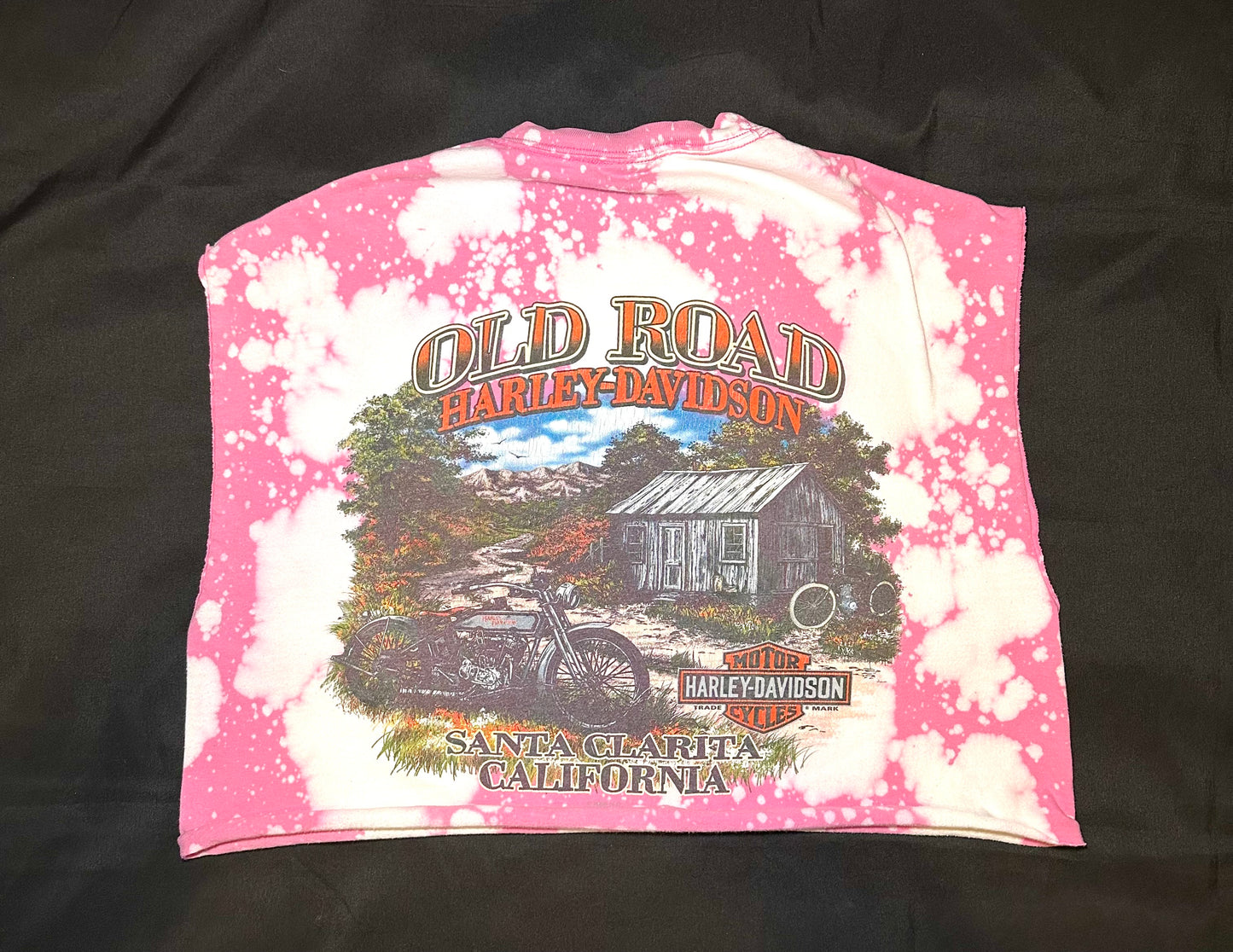 Old Road HD Dyed Crop T