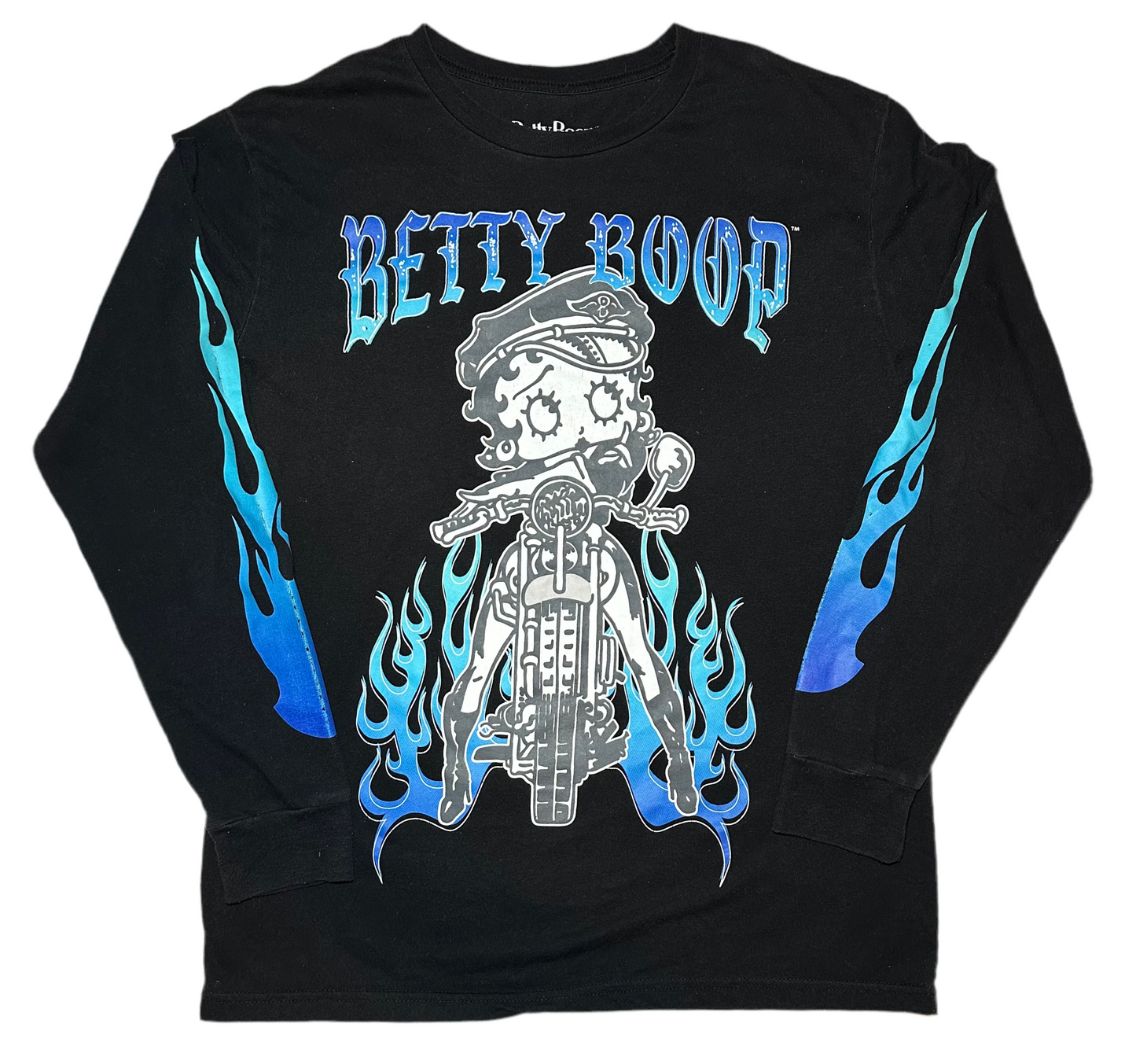 Betty Boop Biker LS T