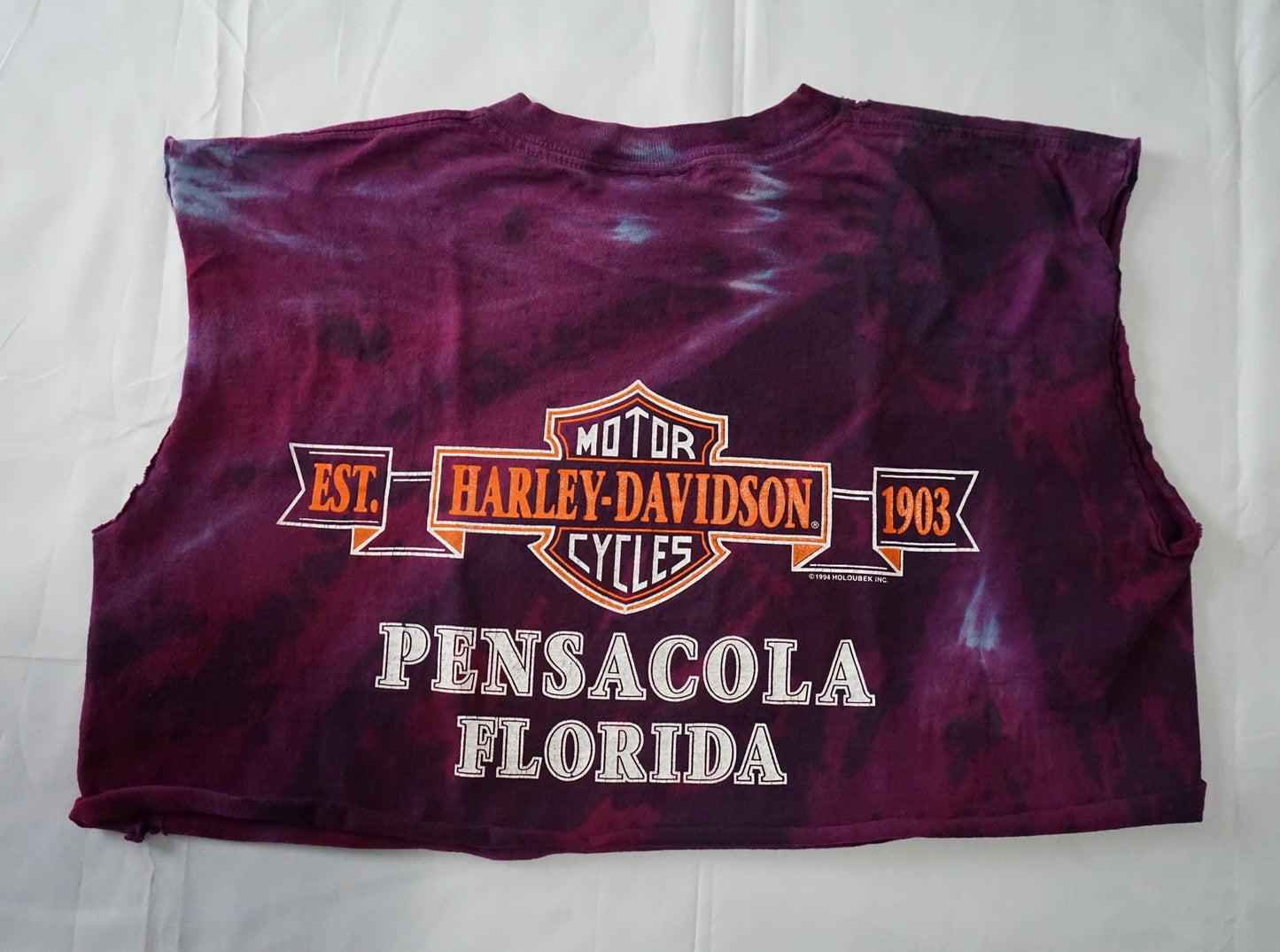 Pensacola HD Vintage Crop Tee