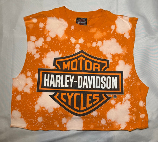 Las Vegas HD Dyed Crop T