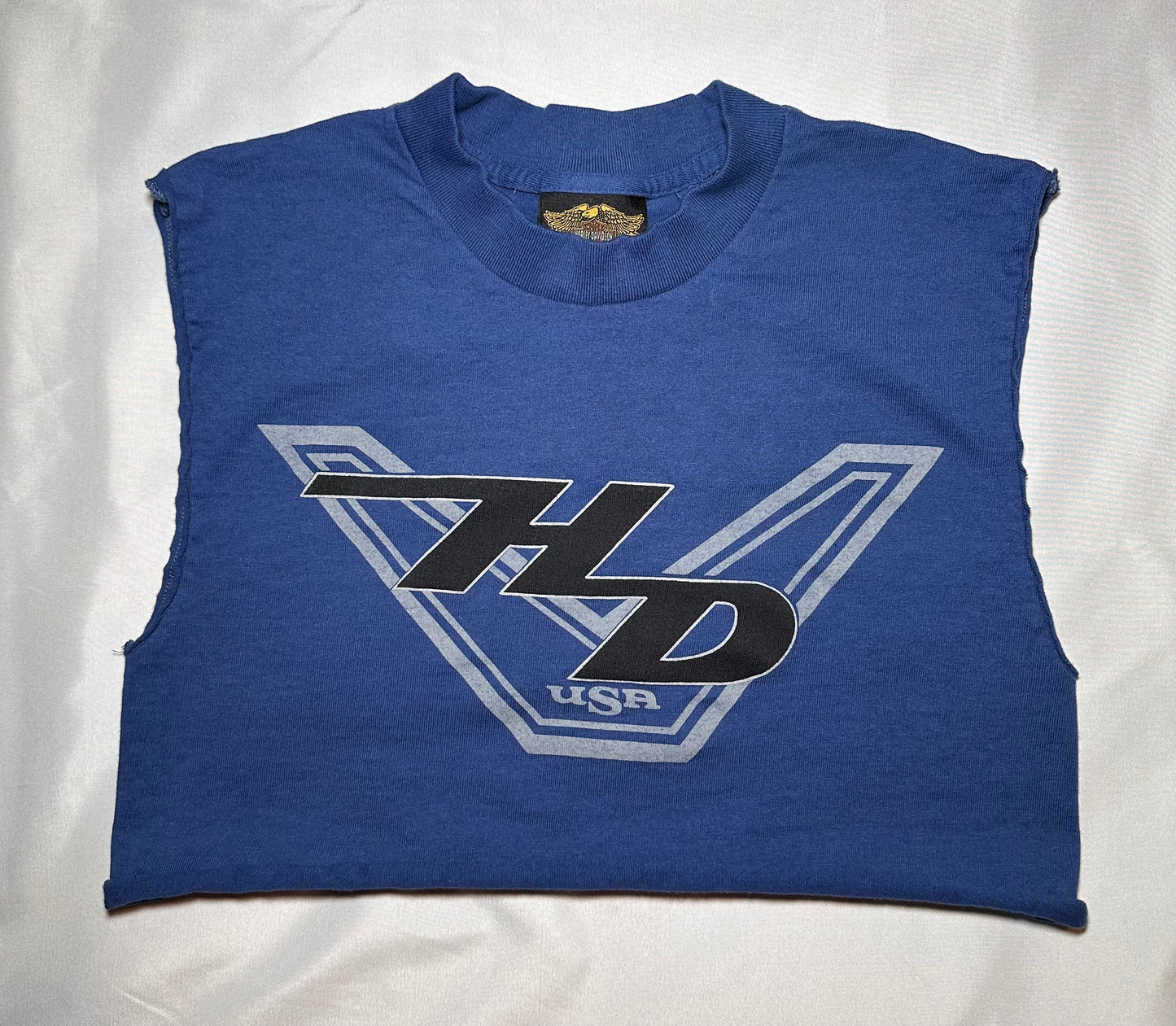 Blue HD Crop T