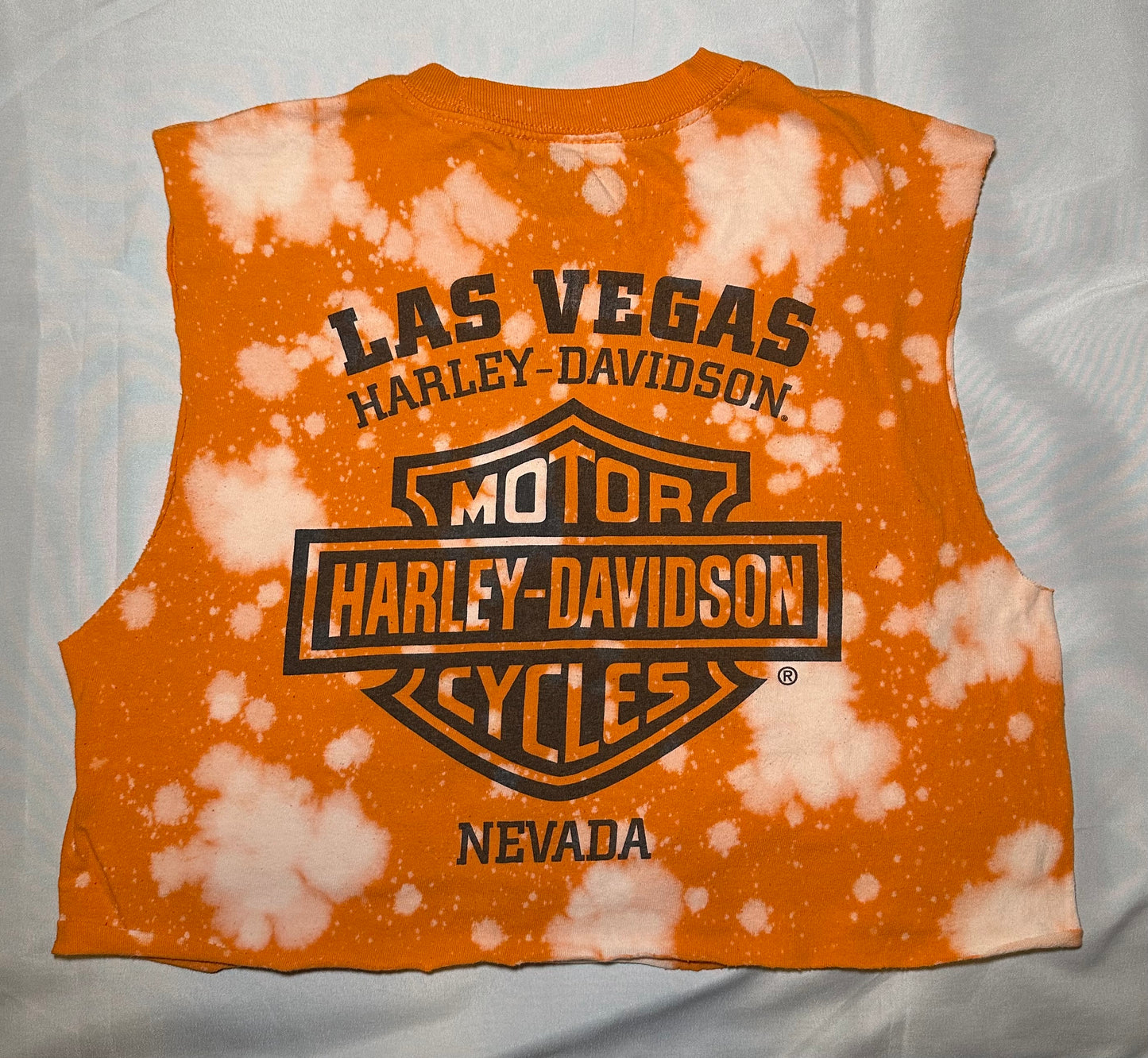 Las Vegas HD Dyed Crop T