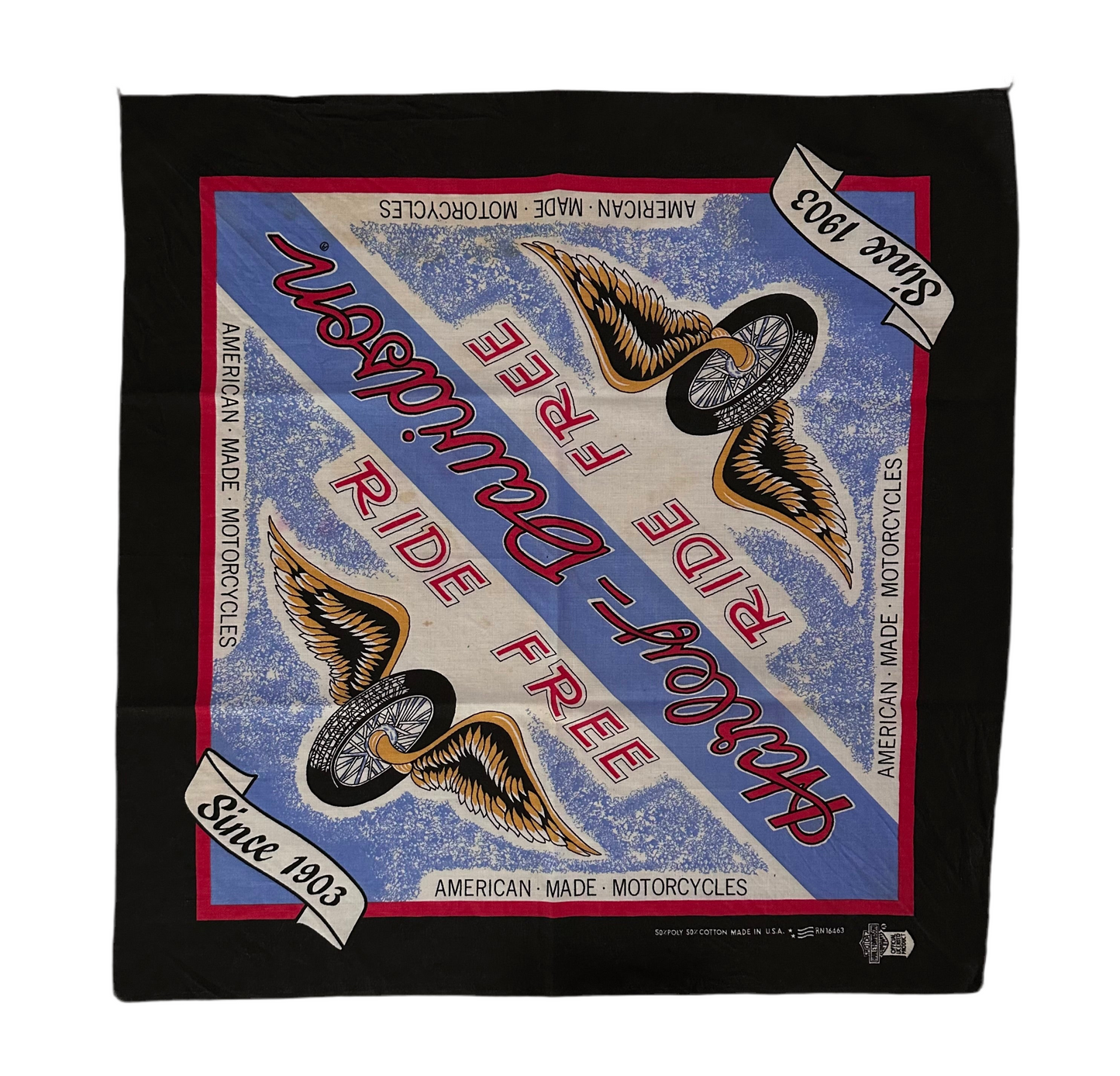 Ride Free Vintage Bandana