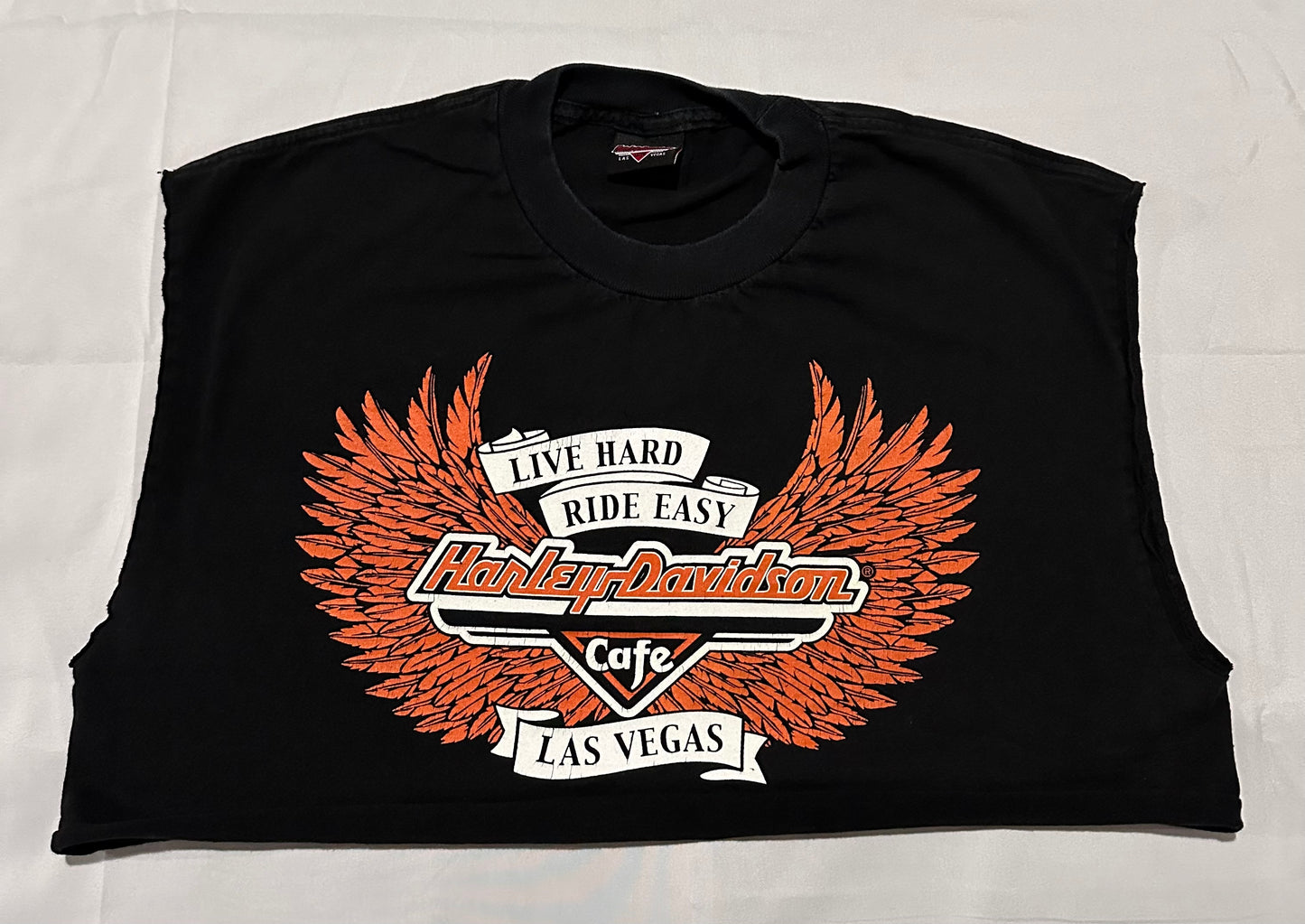 Las Vegas Cafe HD Crop Tee