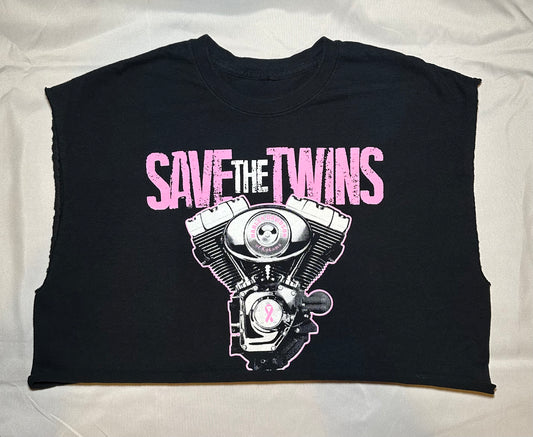 “Save The Twins” HD Crop Tee