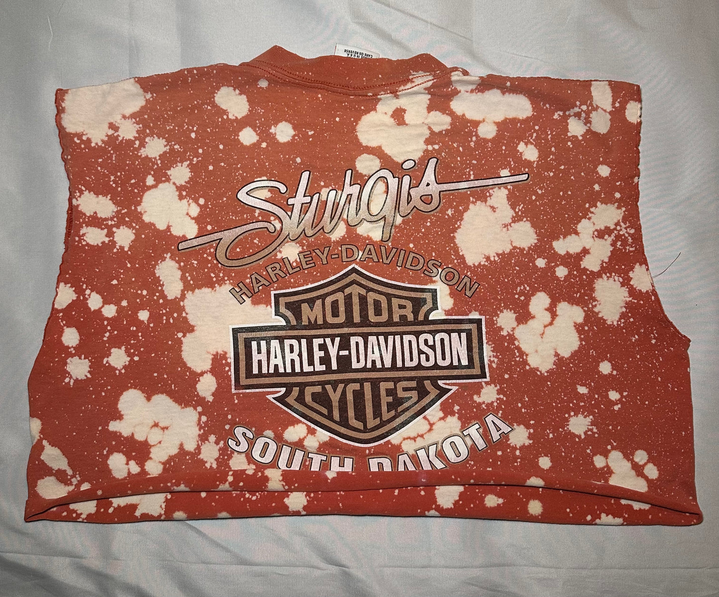 Sturgis HD Dyed Crop T