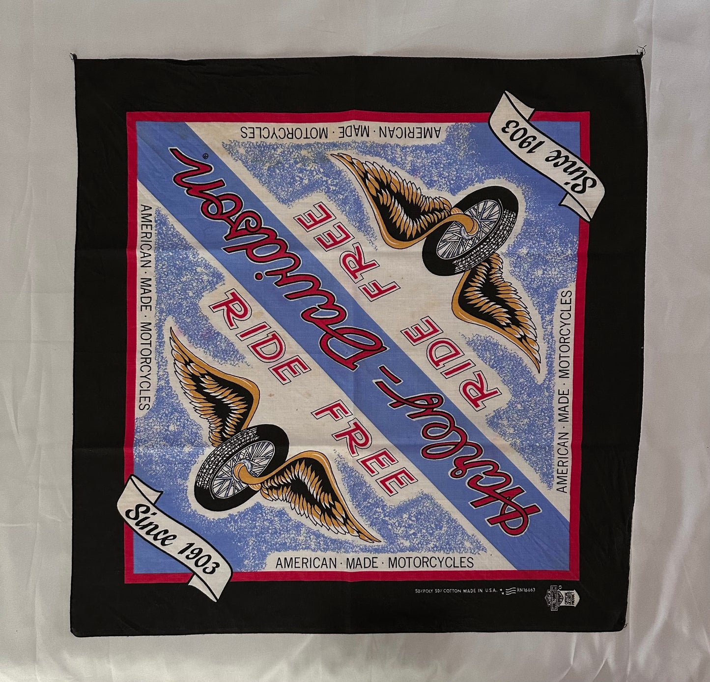 Ride Free Vintage Bandana