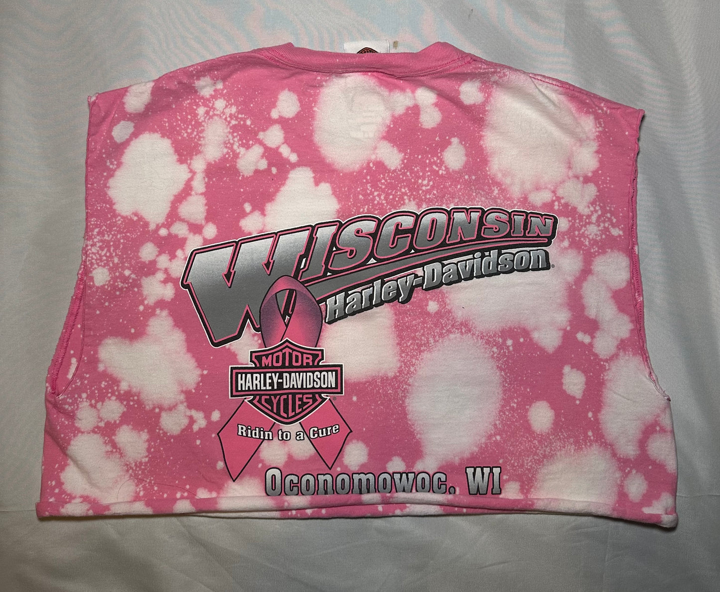 Wisconsin HD Dyed Crop T