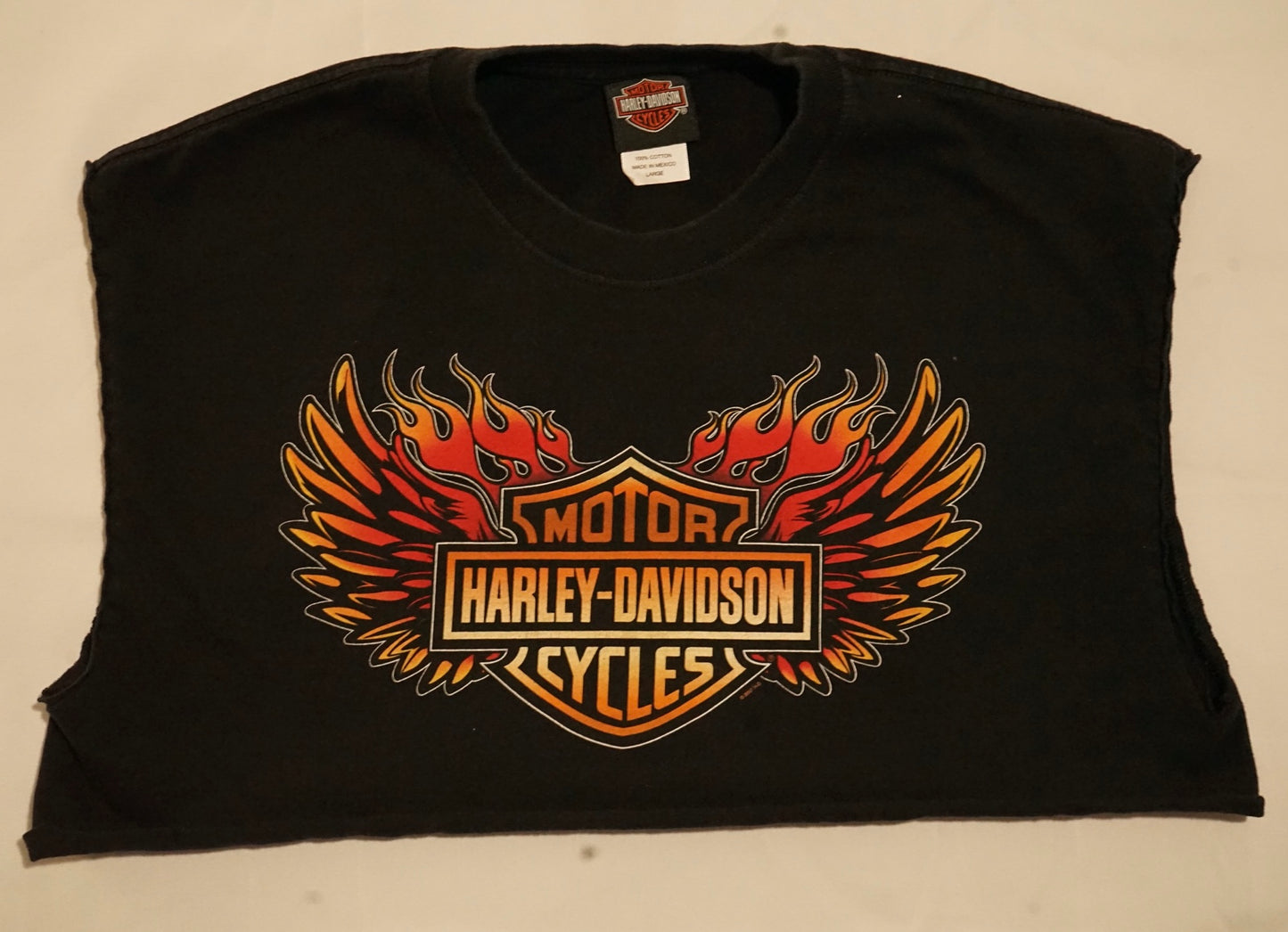 Texas Harley Crop Tee