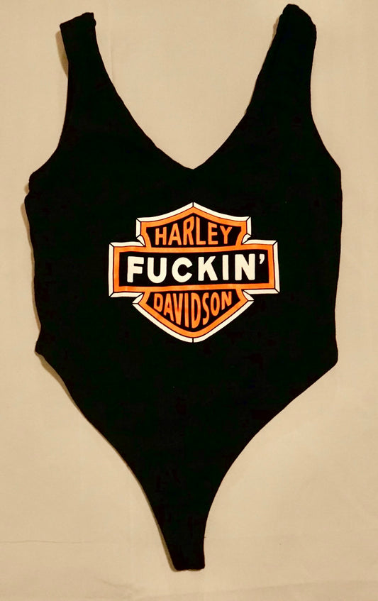 Harley "F'n" Davidson Bodysuit